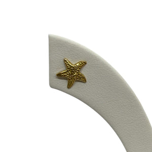 Boucles d'oreilles étoile en Or jaune 18K - 0.97g