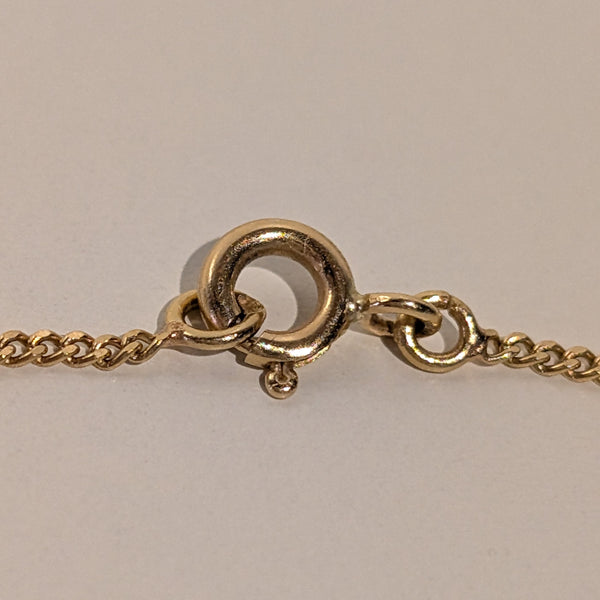 Collier Princesse Or Jaune 18K Gourmette