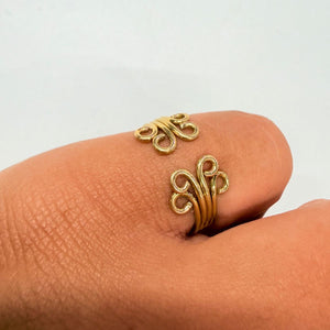 Bague en Or jaune 18K - Taille 50 - 2.19g