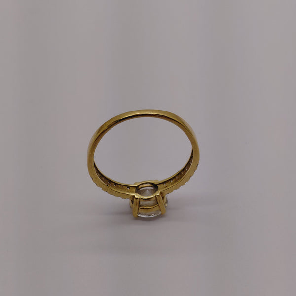 Bague en or jaune 18K Taille-51