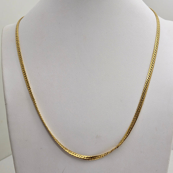 Collier Serpent Or Jaune 18 K - 7.36 G