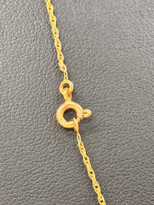 Collier Sautoir Or Jaune 18K 2.27 Grs