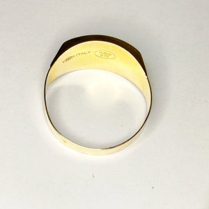 Chevalière en or jaune 18K Taille-67