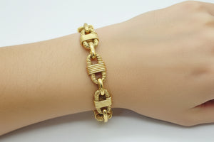 Bracelet en or jaune 18 K -  40.27 G
