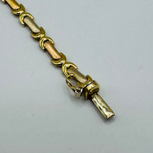 Bracelet Maillon 3 Ors - 7.81G