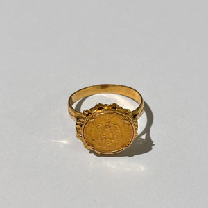 Bague Camée en Or Jaune 18 Carats T.62