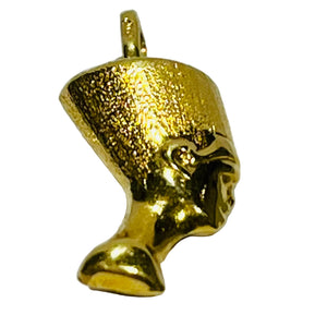 Pendentif Nefertiti en Or Jaune 18K - 1.48Grs
