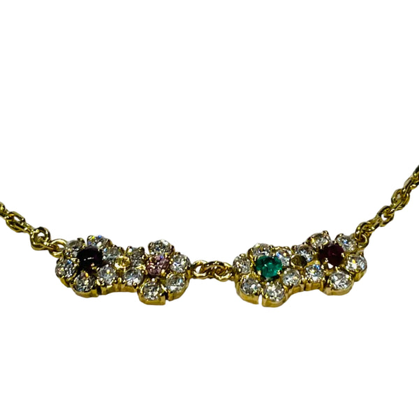Collier Ras du Cou en Or Jaune 18K - 9.05G