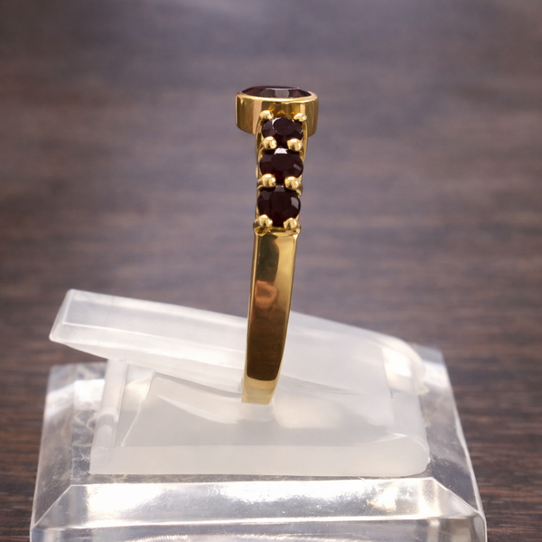 Bague en Or Jaune 18K - Taille 56 - 5.04G