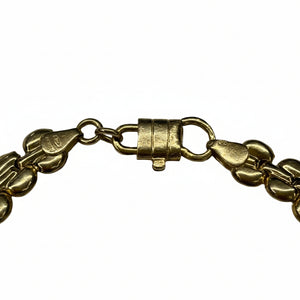 Bracelet maillon en or jaune 18k