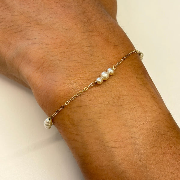 Bracelet Maillon Forçat en Or Jaune 18K