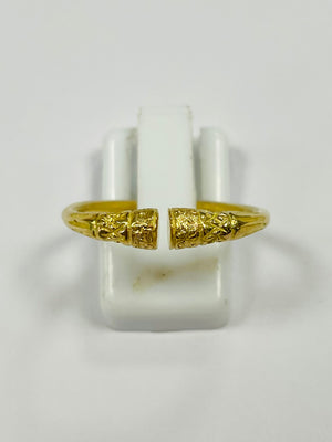 Bague en Or Jaune 18K - Taille 51 - 3.52 Grs