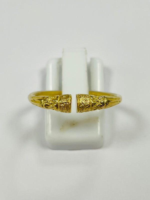 Bague en Or Jaune 18K - Taille 51 - 3.52 Grs