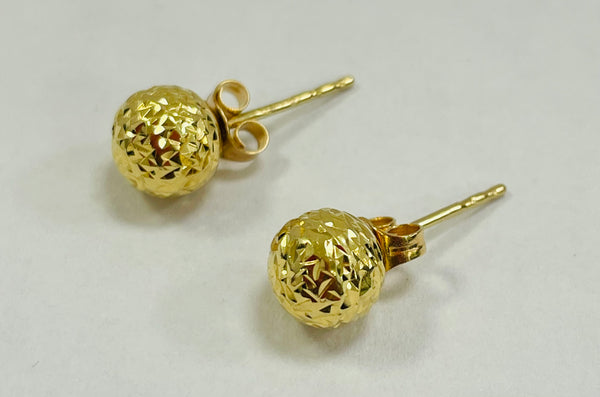 Boucles d'oreilles Clou en Or 18 K - 1.06 G