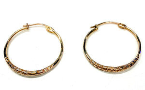 Boucles d'oreilles en Or jaune 18K - 5.11g