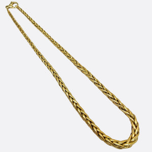 Collier Princesse en Or Jaune 18K - 42.5cm - 21.38gr