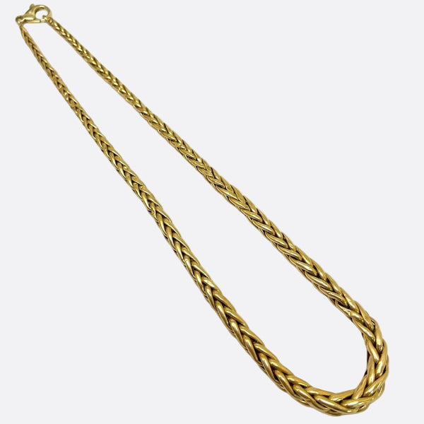 Collier Princesse en Or Jaune 18K - 42.5cm - 21.38gr