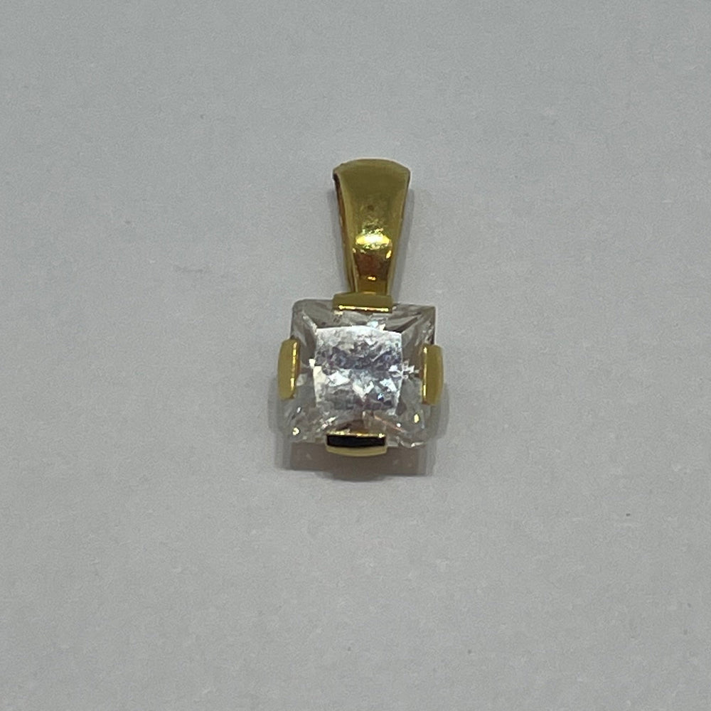 Solitaire Or Jaune 18 Carats Poids - 0.8 Grs