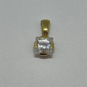 Solitaire Or Jaune 18 Carats Poids - 0.8 Grs