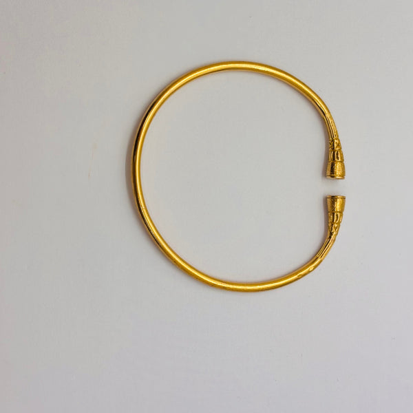 Bracelet jonc en or jaune 18K 23.22 Grs