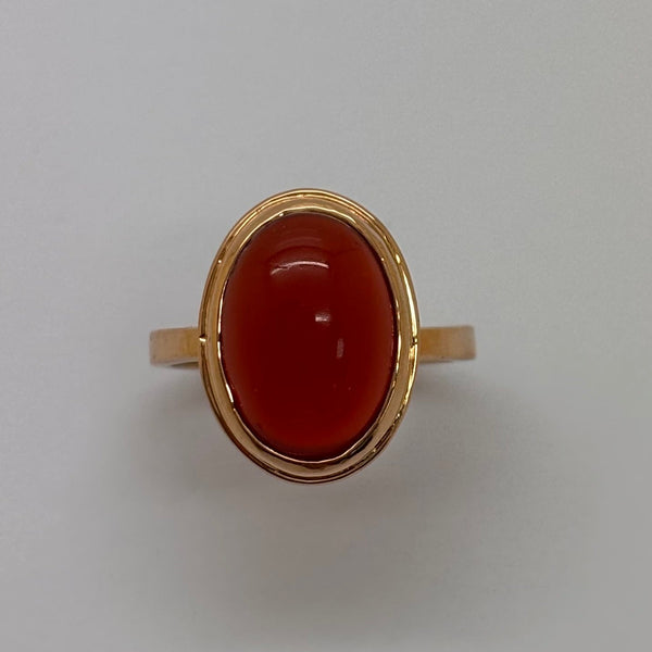 Bague en Or Jaune 18K - Taille 52