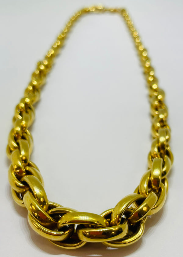 Collier en Or Jaune 18K - 32.81 G