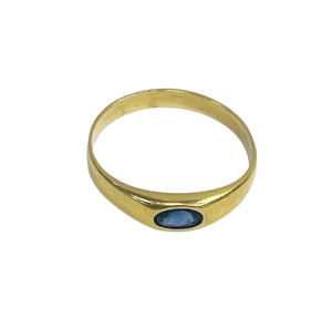 Bague en Or Jaune 18K Taille-52