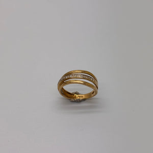 Bague en or jaune 18 carats Taille-52