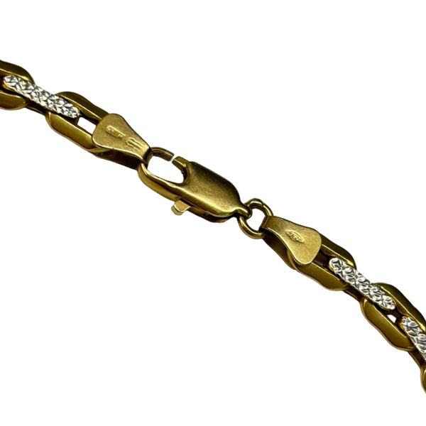 Collier Matinée Vénitien en Or Jaune et Blanc 18k