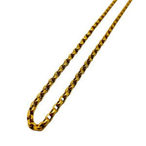 Collier en or jaune 18K - 12.60G