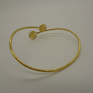Bracelet Jonc en Or Jaune 18K 4.01 Grs