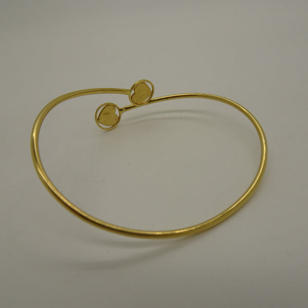 Bracelet Jonc en Or Jaune 18K 4.01 Grs