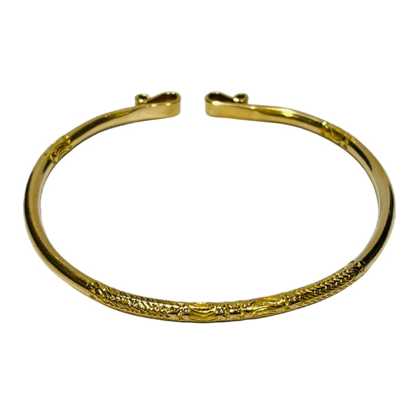 Bracelet Jonc Or Jaune 18K - 20.13 Grs