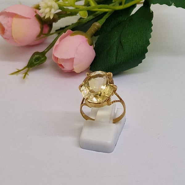 Bagues en Or Jaune 18K Taille-55