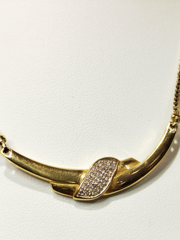 Collier Princesse Or Jaune 18k 8.30 Grs