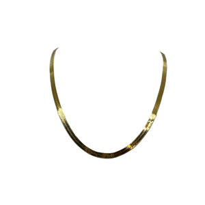 Collier Ras du Cou en Or Jaune - 9.29g