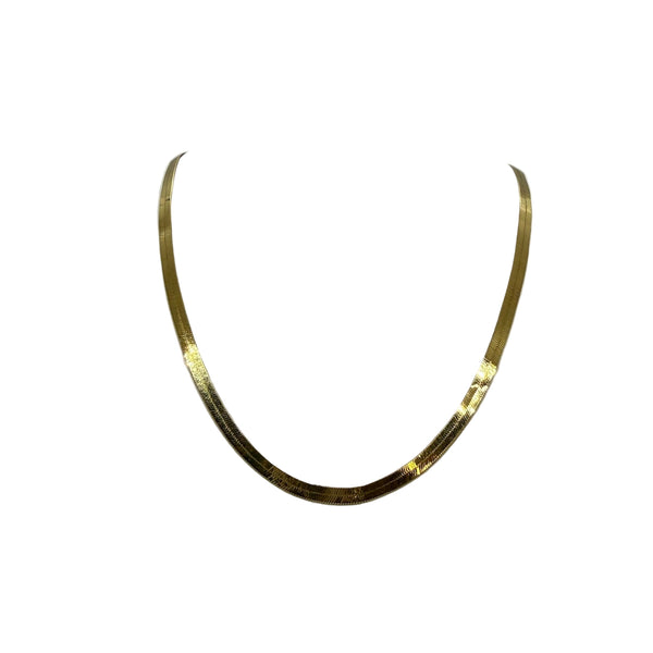 Collier Ras du Cou en Or Jaune - 9.29g