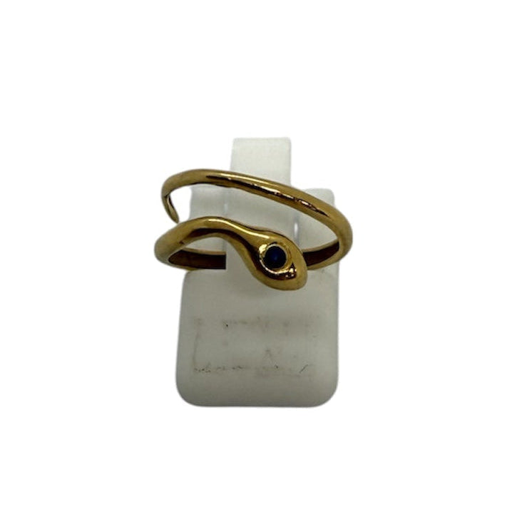 Bague Fantaisie en Or Jaune 18K - Taille 47 - 1.87g