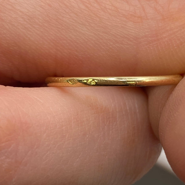 Solitaire en or jaune 18k - 2.03 G