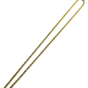 Collier Sautoir en Or Jaune 18k -64cm