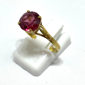 Bague en Or Jaune 18K - Taille 57 - 1.83 G