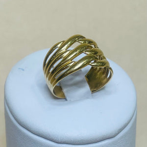 Jonc Or Jaune 18K - Taille 52