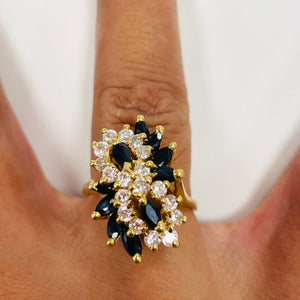 Bague Chou en Or Jaune 18K - Taille 53 - 7.07G
