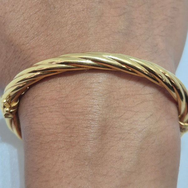 Bracelet en Or Jaune 18K Poids -9.96g
