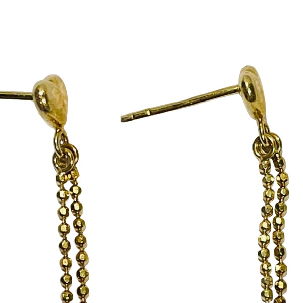 Boucle Clou Or Jaune 18K