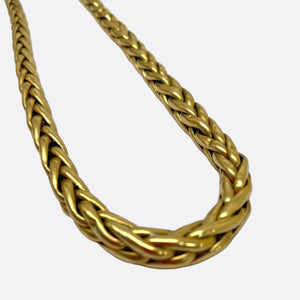 Collier Princesse en Or Jaune 18K - 42.5cm - 21.38gr
