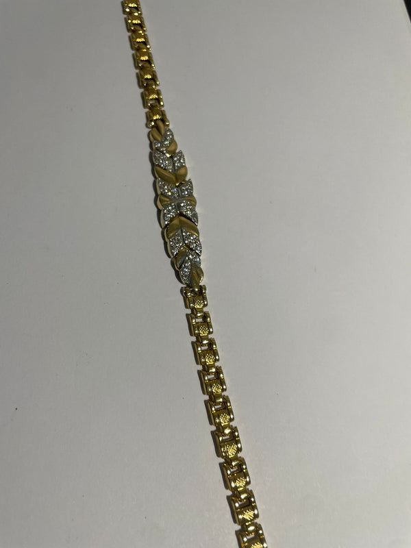 Bracelet Maillon Vénitien Or Jaune 18K 13.31 Grs