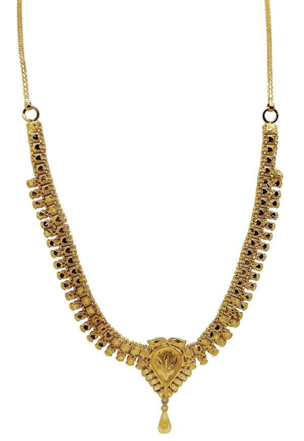 Collier Princesse Fantaisie en Or Jaune 22 K - 10.10 G
