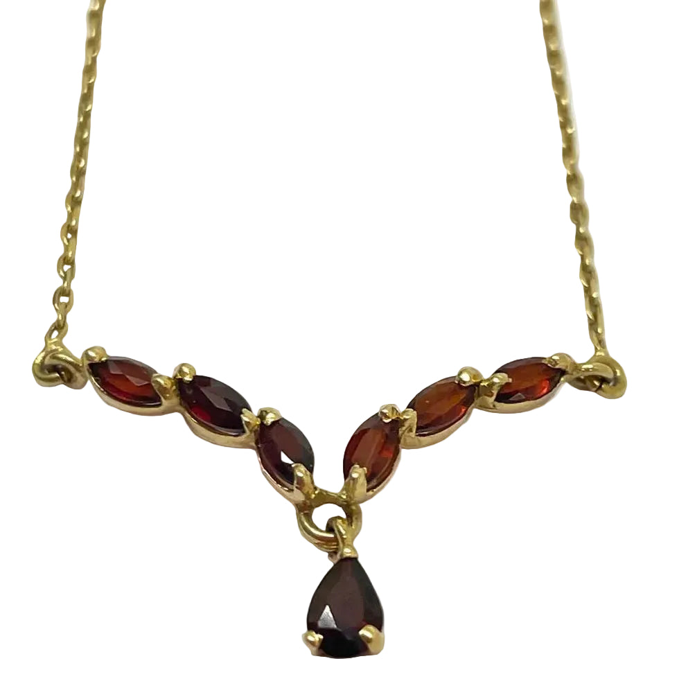 Collier Princesse en Or Jaune avec Zirconiums 18K - 40.5cm - 2.54gr