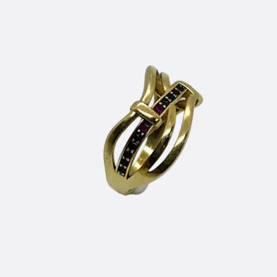 Bague en Or Jaune 18k - 3.30 G